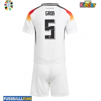 Deutschland Pascal Gross #5 Heimtrikotsatz Kinder EM 2024 Kurzarm (+ Kurze Hosen)